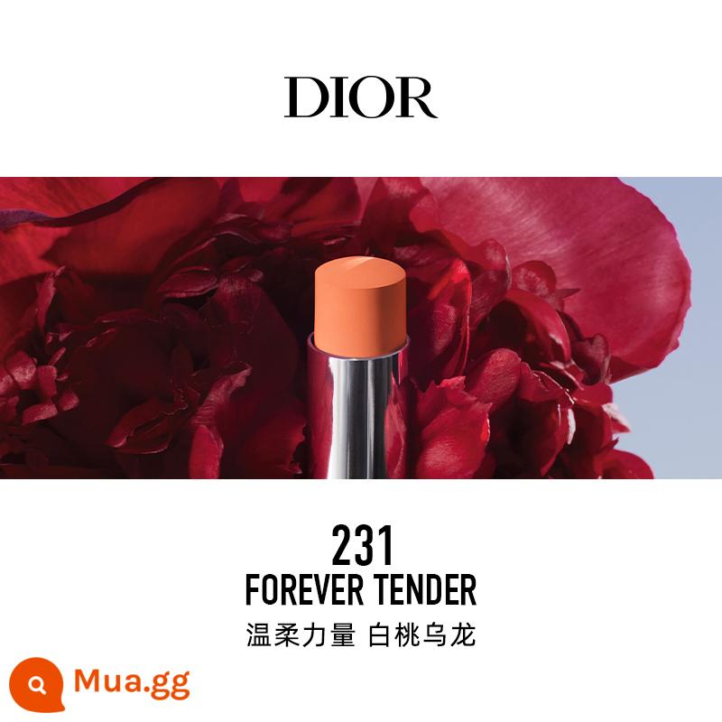 [Quà tặng năm mới] Dior Dior Lieyan Blue Star Lock Color Lip Glaze 999 626 720 Makeup Lipstick - [Son] 231 Gentle Power White Peach Oolong