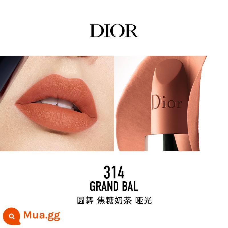 [Chữ độ nét cao] Son môi vàng xanh Dior Dior Lieyan màu mới #735#999#720 nhung - [Khuyến nghị phổ biến] Trà sữa caramel tròn 314 Matte