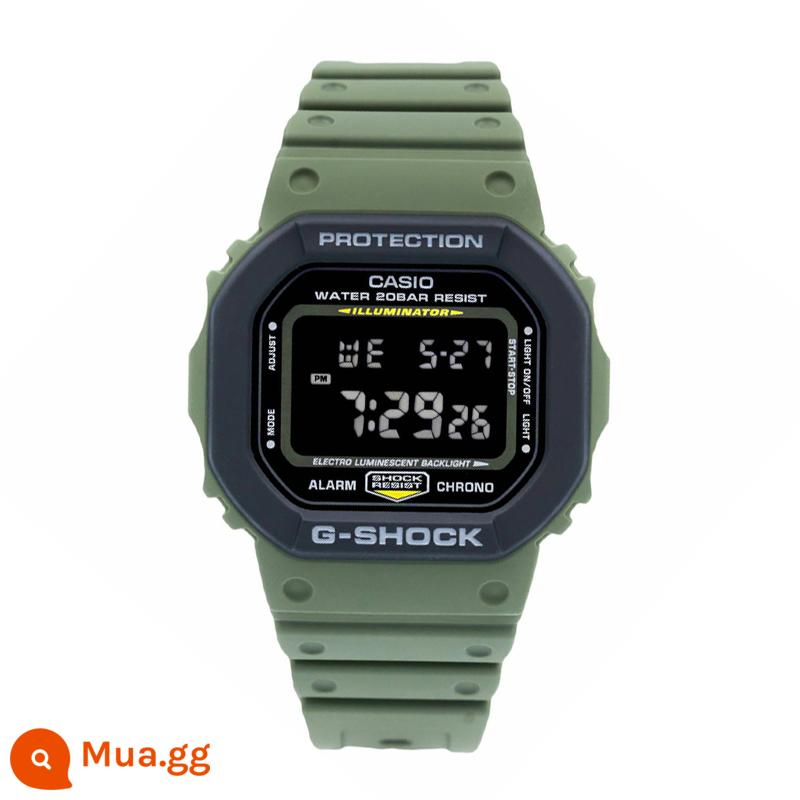 Đồng hồ thể thao nam mặt vuông g-shock cổ điển màu đen cá tính CASIO DW-5600BB-1/SK/MS/E/N - DW-5610SU-3