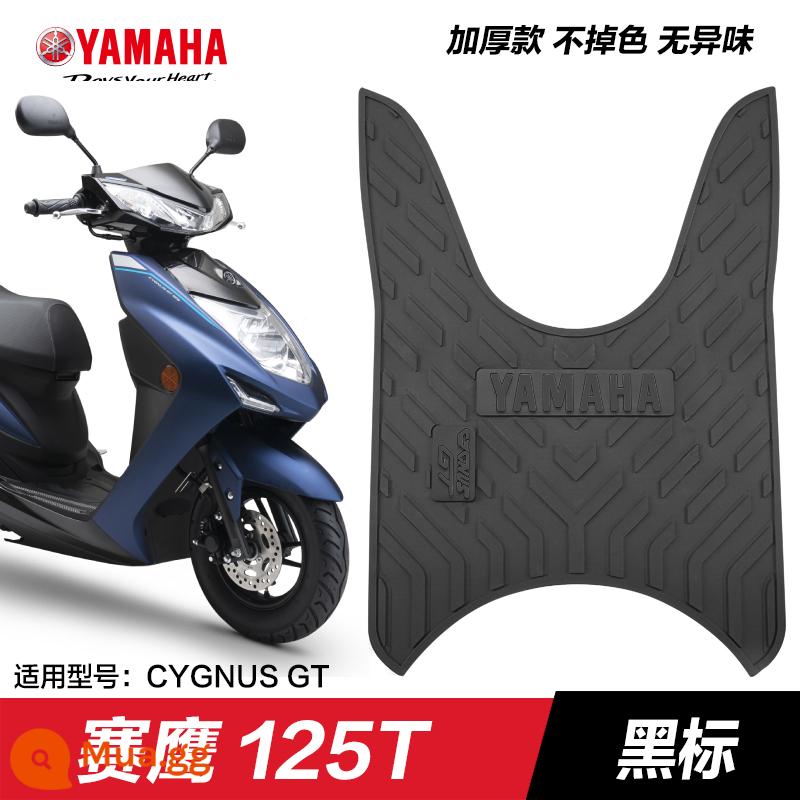 Yamaha Saiying GT Fuxi Patrol Eagle Asahi Eagle Fuying Qiaoge i125 miếng đệm chân sửa đổi phụ kiện miếng đệm chân xe tay ga - Old Saiying GT125—Nhãn đen