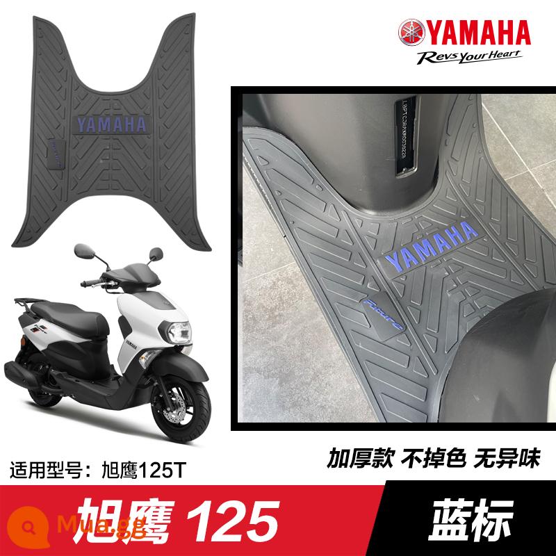 Yamaha Saiying GT Fuxi Patrol Eagle Asahi Eagle Fuying Qiaoge i125 miếng đệm chân sửa đổi phụ kiện miếng đệm chân xe tay ga - Xuying 125—Nhãn xanh