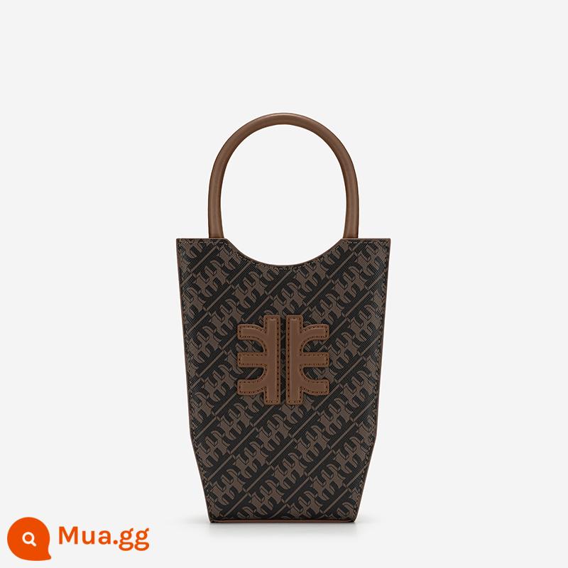 Túi bình hoa JW PEI Dòng FEI MINI TOTE2022 túi mới túi nhỏ đám đông messenger túi tote nữ 2T17 - Lão thị-Mocha Brown