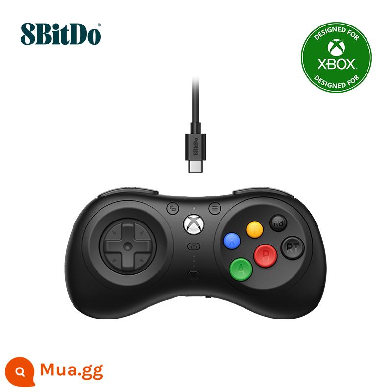 Bộ điều khiển có dây 8Bitdo M30 Phiên bản Xbox chính thức được Microsoft ủy quyền để chơi game đối kháng dành riêng cho máy tính Xbox Series One Windows 1011 notebook PC điều khiển tai nghe phổ thông - đen