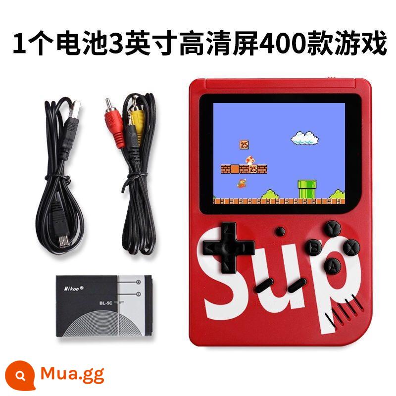 Máy chơi game SUP Palm Frozen Guohuai Old Yaging Mgo - [Máy chơi game cầm tay] Màn hình lớn 3 inch + 400 trò chơi trong một