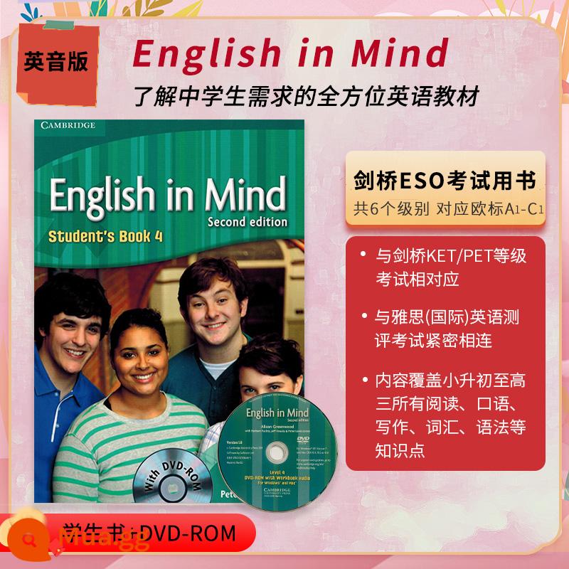 Giáo trình giảng dạy tiếng Anh gốc bản gốc Cambridge University Press nhập khẩu English English in mind star - Sách học sinh lớp 4