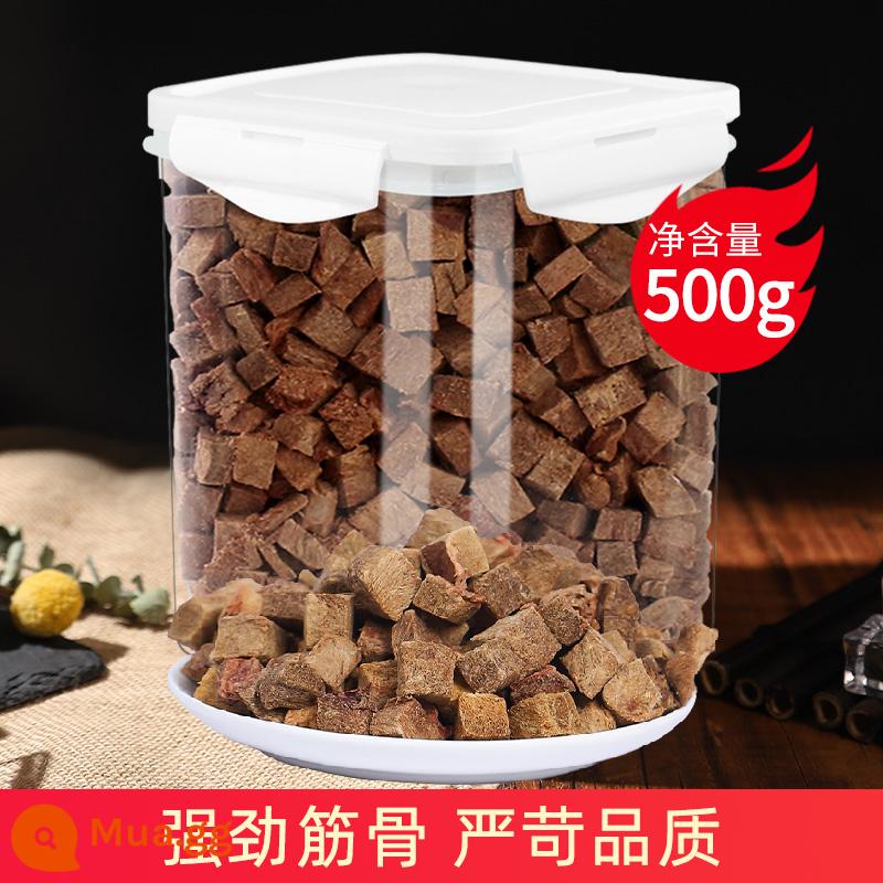 Thịt ức gà đông khô 500g đồ ăn nhẹ cho mèo dinh dưỡng vỗ béo lông mang gà cưng thức ăn khô cho mèo thành xô gia đình mèo con - [Cơ bắp chắc khỏe] Bò nguyên chất khối 660/bao thùng (Ưu tiên thu mua)