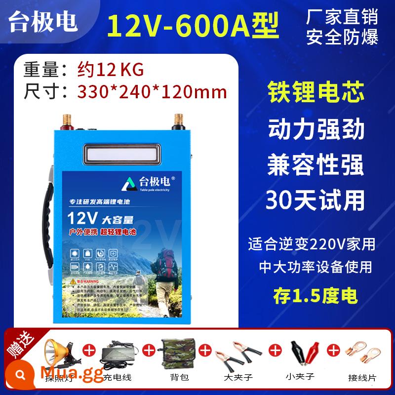 Pin lithium 12v dung lượng lớn và công suất cao 80ah100 av pin ngoài trời ternary nhôm sắt photphat siêu nhẹ pin lithium - Bàn ủi lithium 600A + SF Express miễn phí vận chuyển + bảo hành 10 năm, đổi mới sau 5 năm