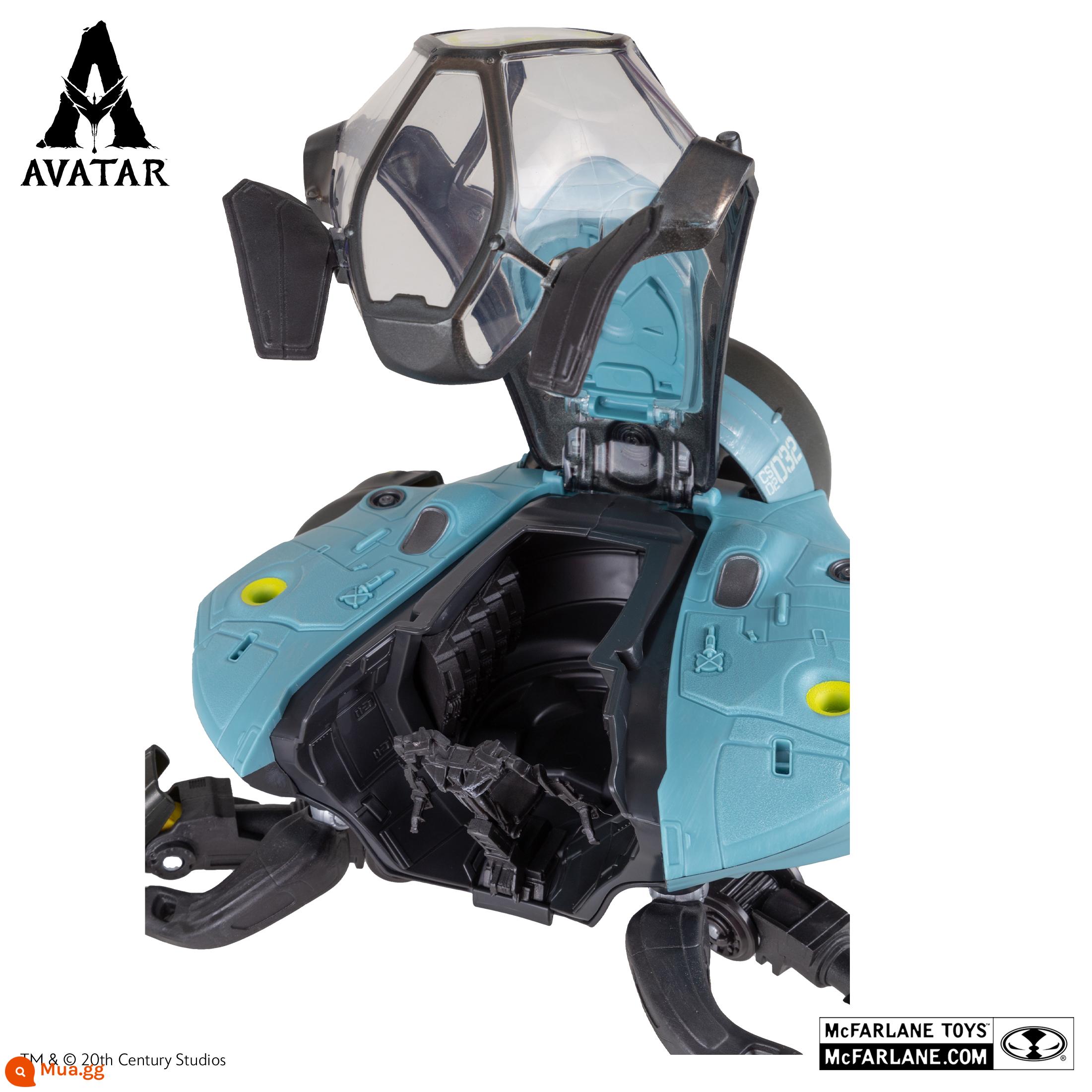 (Spot) McFarlane McFarlane Avatar 2 The Way of Water Movable Doll Dragon Vehicle - Mecha cua (lớn)