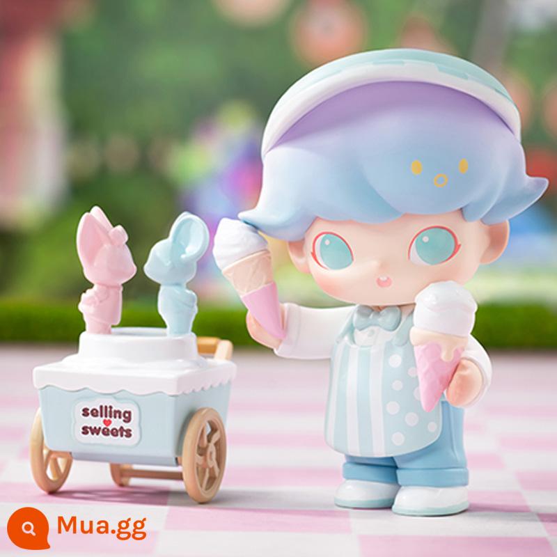 POPMART Bubble Mart DIMOO Ngày hẹn hò Series Blind Box Model Đồ chơi hợp thời trang Lễ tình nhân Quà tặng tỏ tình - [Kem] Phiên bản đã được xác nhận