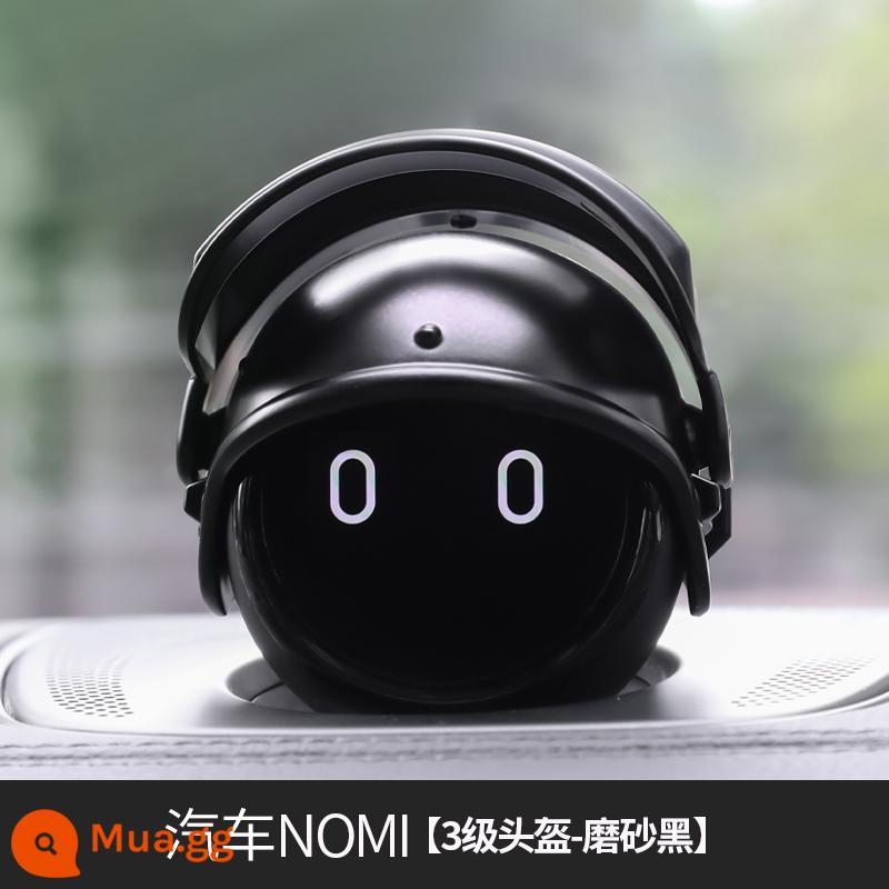 Mũ robot Weilai NOMI mũ cứng ES6ET7 sửa đổi vật liệu trang trí Ông Bao Bobo lên hàng không vũ trụ - Mẫu bán chạy: NOMI [Mũ bảo hiểm cấp 3] Đen mờ