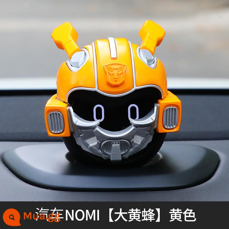 Mũ robot Weilai NOMI mũ cứng ES6ET7 sửa đổi vật liệu trang trí Ông Bao Bobo lên hàng không vũ trụ - Mẫu bán chạy: NOMI [Mũ Bumblebee] màu vàng