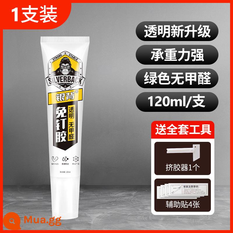 Keo dán không lỗ băng dính chắc chắn có độ nhớt cao siêu bền phổ dụng móng tay không có chất lỏng kệ dính keo hàn tường keo dính dính móc dính tường phòng thay đồ gạch ốp chân tường thay thế đặc biệt móng tay dạng lỏng - [1 gói kiểu trong suốt] Móng tay trong suốt không chứa chất lỏng 120g (Một bộ công cụ hoàn chỉnh sẽ được bao gồm trong đơn đặt hàng của bạn)