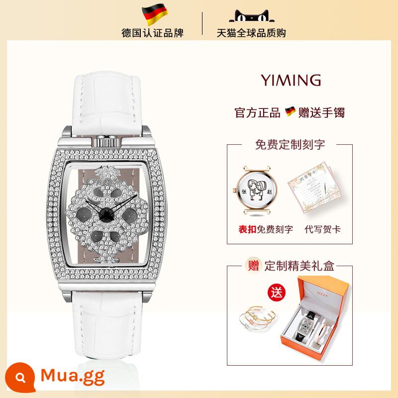 Khi bạn đến để điều hành The Watch Niche Light Thương hiệu đích thực đầy đủ, đầy đủ các thương hiệu hào phóng của Celestial Mười Quà tặng Giáng sinh - Thắt lưng xanh bạc [chúc may mắn + vòng tay miễn phí + khắc miễn phí]