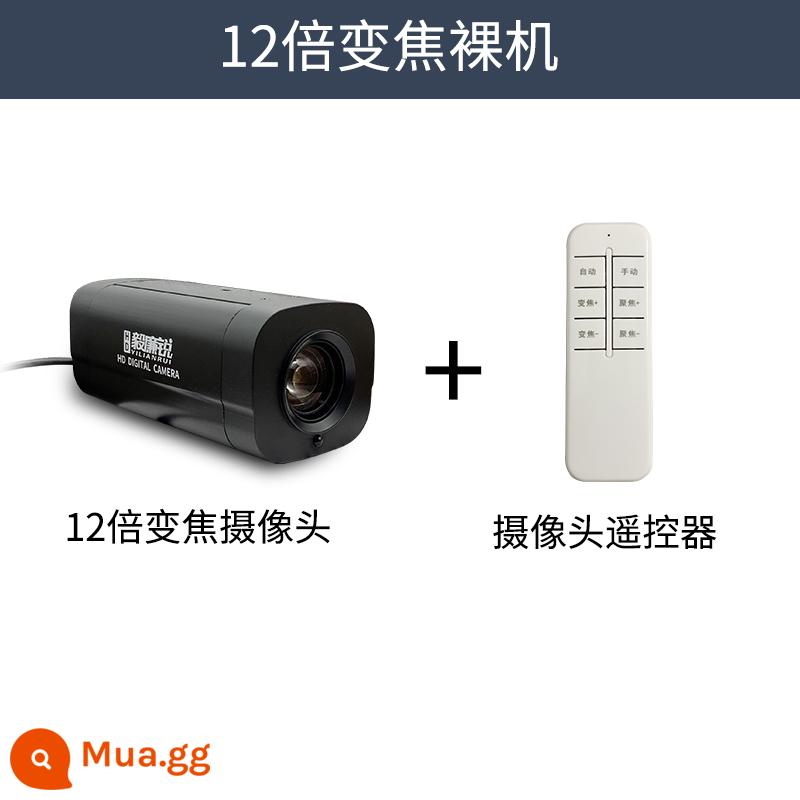 Yilianrui lấy nét tự động điều khiển từ xa zoom độ nét cao làm đẹp USB máy tính để bàn máy tính xách tay với máy ảnh giảng dạy thư pháp hội nghị truyền hình Màn hình dọc Taobao Douyin màn hình xanh với hàng hóa thiết bị phát sóng trực tiếp - Zoom 12x cơ bắp trần trụi