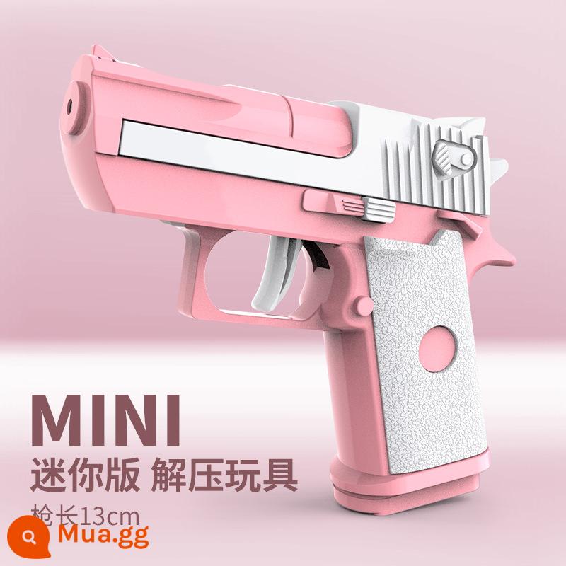 1911 Cub 3D In Hình Súng Ngắn Trọng Lực Cà Rốt Súng Blowback Mini Cà Rốt Dao Chính Hãng Giải Nén Đồ Chơi - Đại bàng sa mạc❤️(Hồng và trắng) Súng cà rốt trọng lực