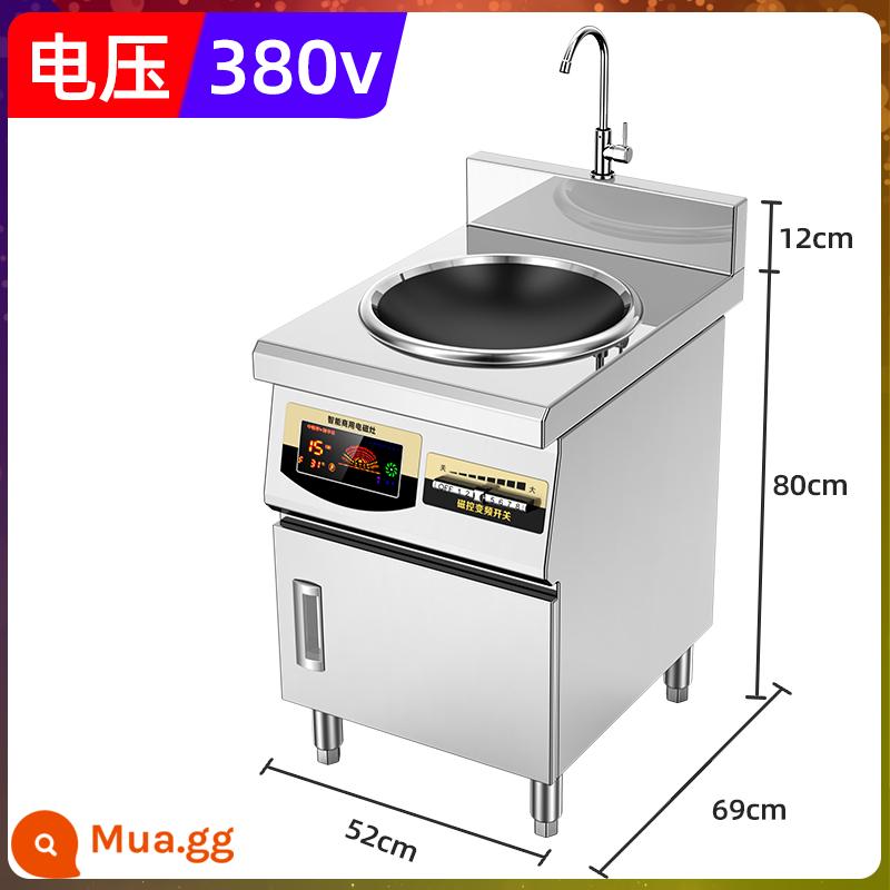 Cấp đầu bếp cảm ứng thương mại cao 8000W -type Surface Concave Surface -fry 15kW Cooker cảm ứng 6000W Lò đơn hàng đầu - Loại tủ--380 volt