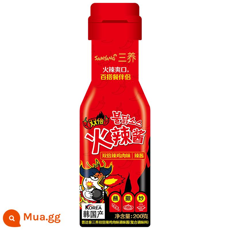 Mì sốt gà tây Samyang Hàn Quốc mì sốt cay nhập khẩu Hàn Quốc mì ramen mì ăn liền gói gia vị mì ăn liền - Sốt Pasta Thổ Nhĩ Kỳ Cay Đôi 200g