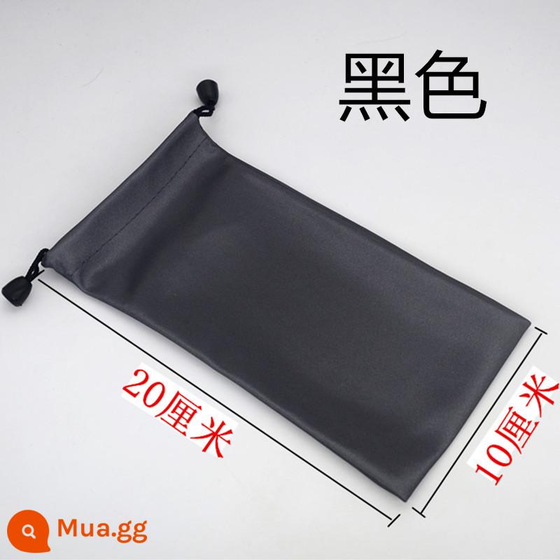 Túi vải chống mồ hôi A55S K10 PR0 chống bụi bảo vệ oppoa96 nylon 36 túi đựng điện thoại di động cho chồng đi làm - 1 túi nilon đen dài 20cm rộng 10cm