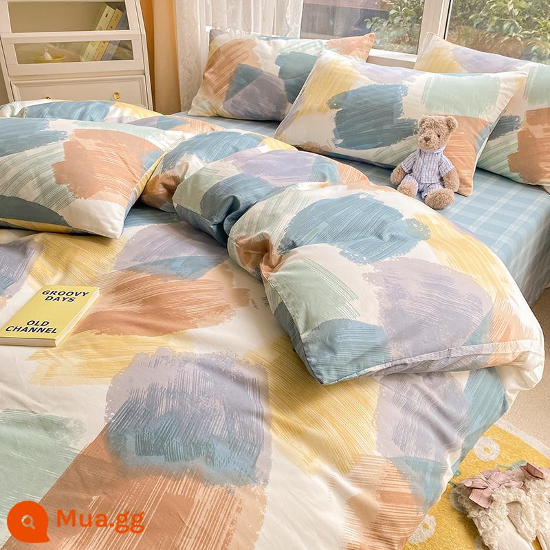 Nguyên Chất Cotton Vỏ Chăn Đơn 150X200X230 Ga Giường Cotton Vỏ Chăn Đơn 180X220 Vỏ Chăn Dày - Đẹp [100% cotton]