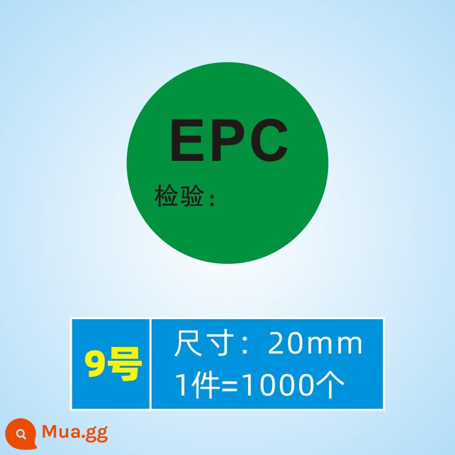 Spot GP12 EPC quản lý chất lượng tự dính thanh tra phụ tùng ô tô nhãn chữ ký viết tay đại diện - Kiểm tra EPC (20 mm1000 chiếc) số 9