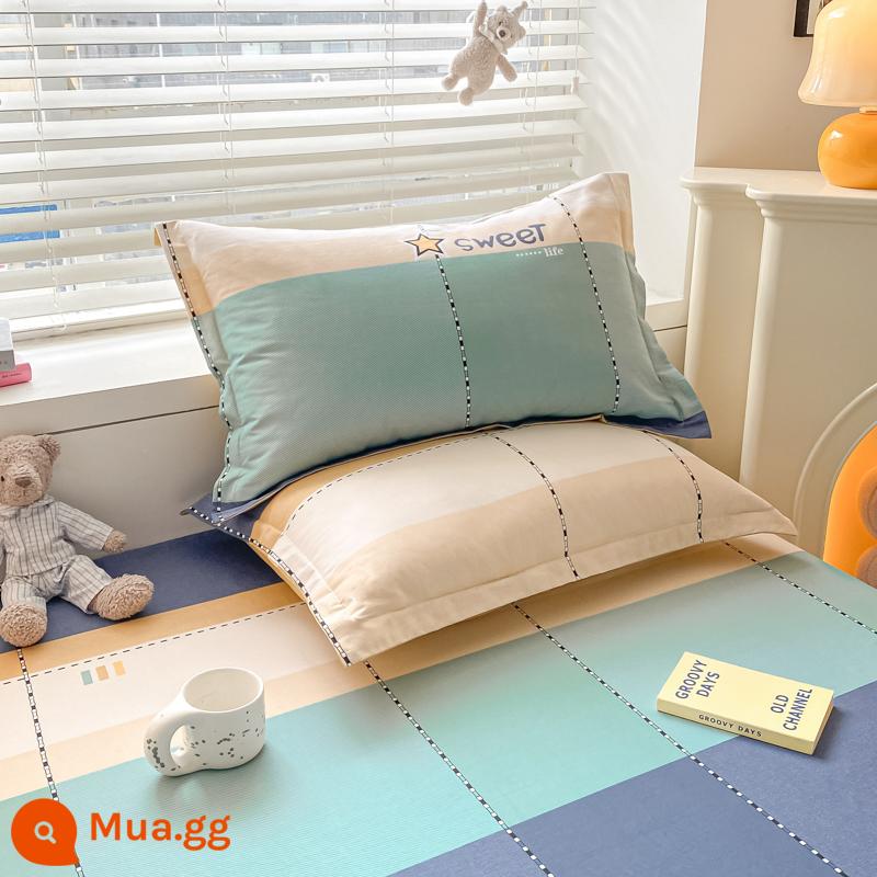 Jialiya Vỏ Gối Cotton Cặp Mùa Đông Hộ Gia Đình Vỏ Gối Cotton Nguyên Chất Trẻ Em Gối Lót Có 2023 Phong Cách Mới - Pudli [bộ đôi★vải cotton]