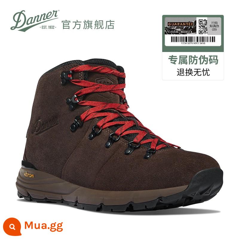 (Spot) Danner Giày đi bộ đường dài ống giữa ngoài trời thoáng khí chống trượt Danner Mountain600 - (nâu/da lộn) phiên bản 36233 D