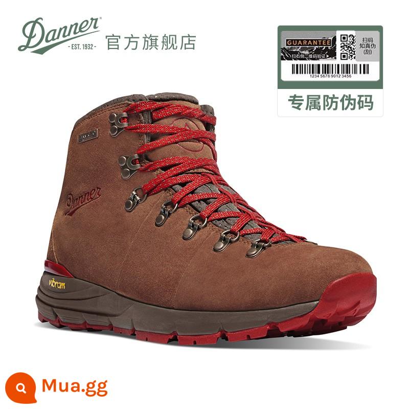 (Spot) Danner Giày đi bộ đường dài ống giữa ngoài trời thoáng khí chống trượt Danner Mountain600 - (nâu/đỏ/da lộn) 62241