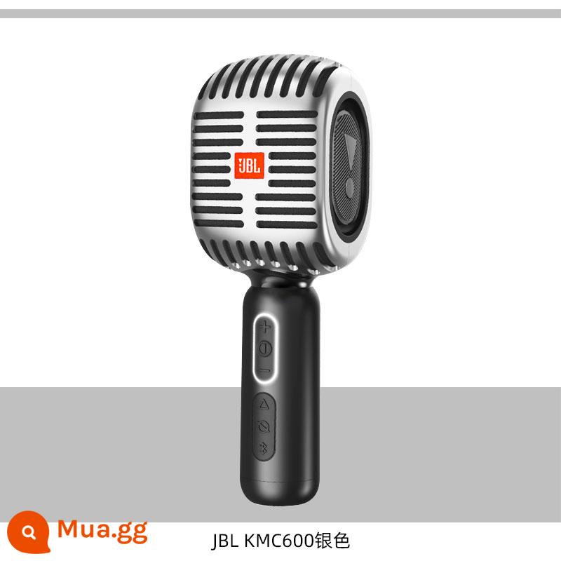 JBL mic hát nhạc sẽ KMC600 micro âm thanh một điện thoại di động quốc k bài hát không dây bluetooth hát - KMC600 bạc