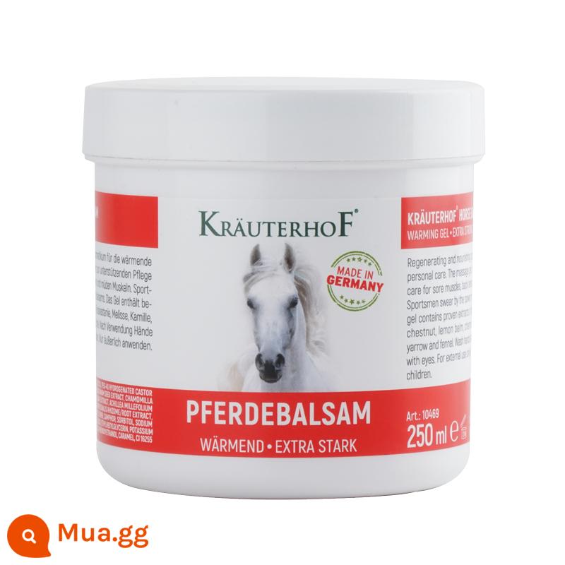 KRAUTERHOF Ngựa Đức Kem Ban Đầu Ngựa Kem Hạt Dẻ Hot Gel Eo Đầu Gối Vai Cổ Massage Toàn Thân Làm Dịu Khớp - 250ml