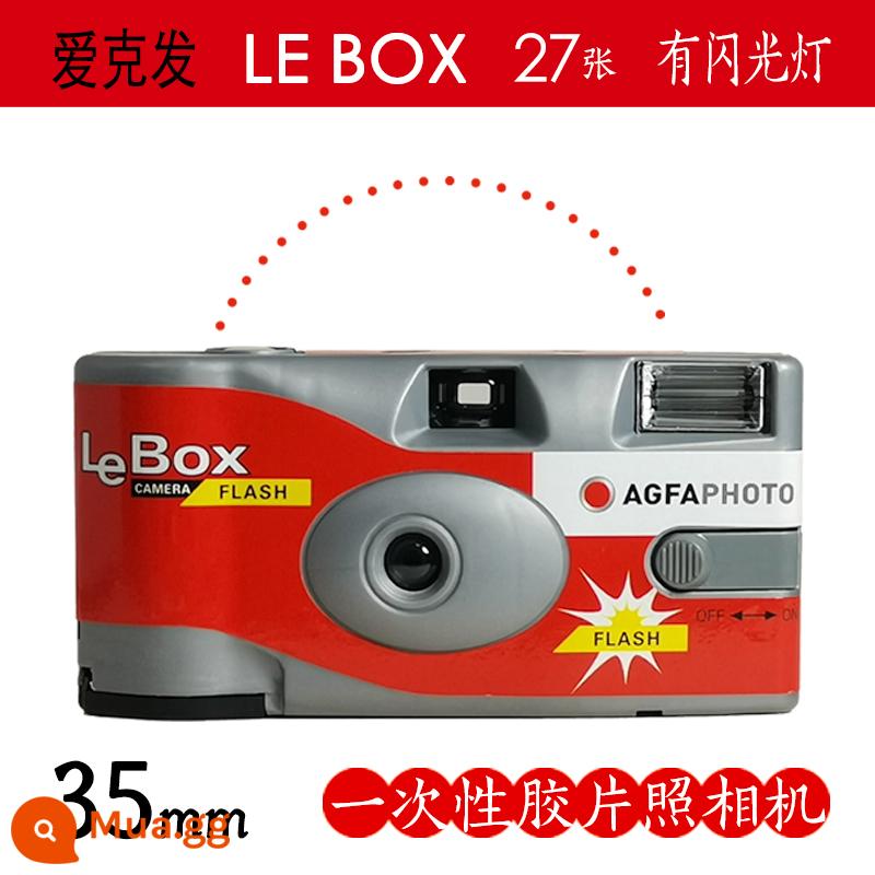 135 Kodak Fuji và máy ảnh phim âm bản dùng một lần khác hoàn toàn mới (không thể cài đặt lại) - Hộp Agfa le có 27 ảnh ngày 25/3