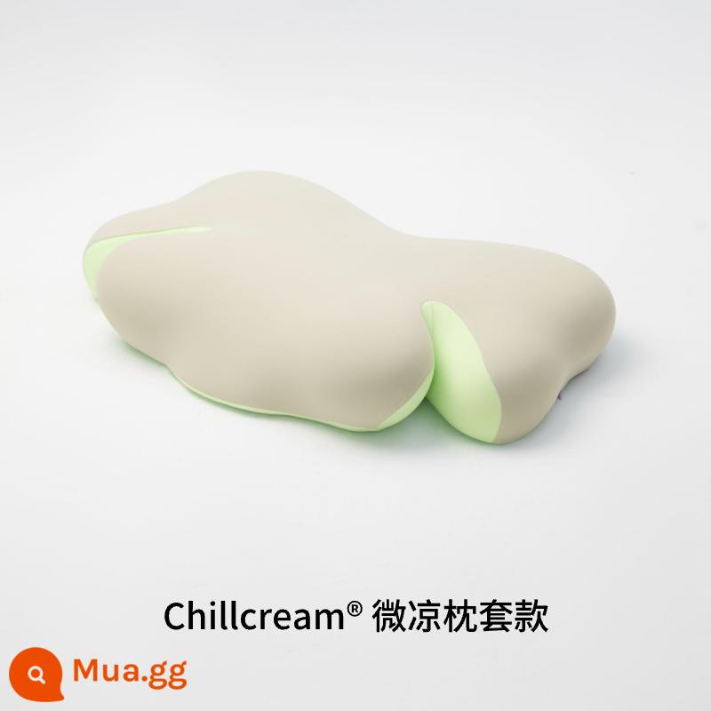 Nằm Đảo Full Tư Thế Ngủ Gối Memory Foam Gối Vách Ngăn Bên Ngủ Gối Đơn Core Ký Túc Xá Sinh Viên Nhà Ngủ Trưa Gối Ngủ - Gối ngủ đầy đủ tư thế-Chillcream Vỏ gối mát mẻ