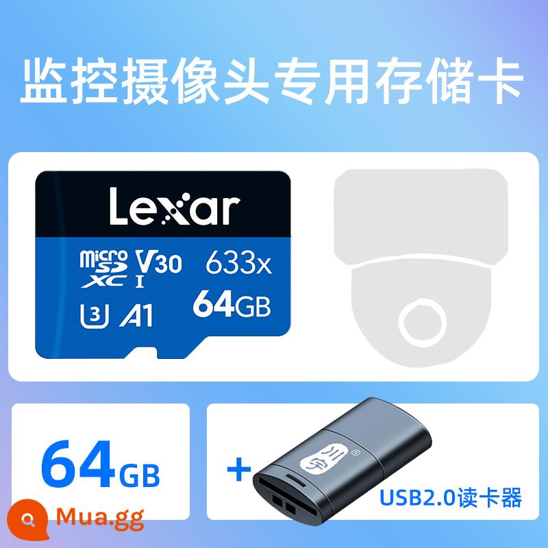 Bộ nhớ giám sát Xiaomi thẻ chuyên dụng thẻ nhớ trong 32g camera camera Mijia Camera PTZ ghi hình độ nét cao thẻ microsd giám sát video thẻ tf tốc độ cao thẻ nhớ sd - 6 Thẻ đặc biệt ống kính camera giám sát 4G + [đầu đọc thẻ]