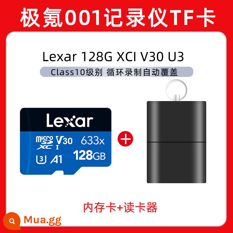 Thẻ nhớ ghi âm lái xe Lexar Lexar Krypton 001 64g bộ nhớ geek thẻ tf thẻ nhớ u3sd - Đầu đọc thẻ 128G XCIV30 U3+