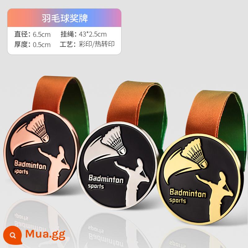 Tùy chỉnh marathon huy chương vàng Cystal Trophy Huy chương vàng để làm cho danh sách bóng rổ danh sách kim loại - Mô hình cầu lông kim loại