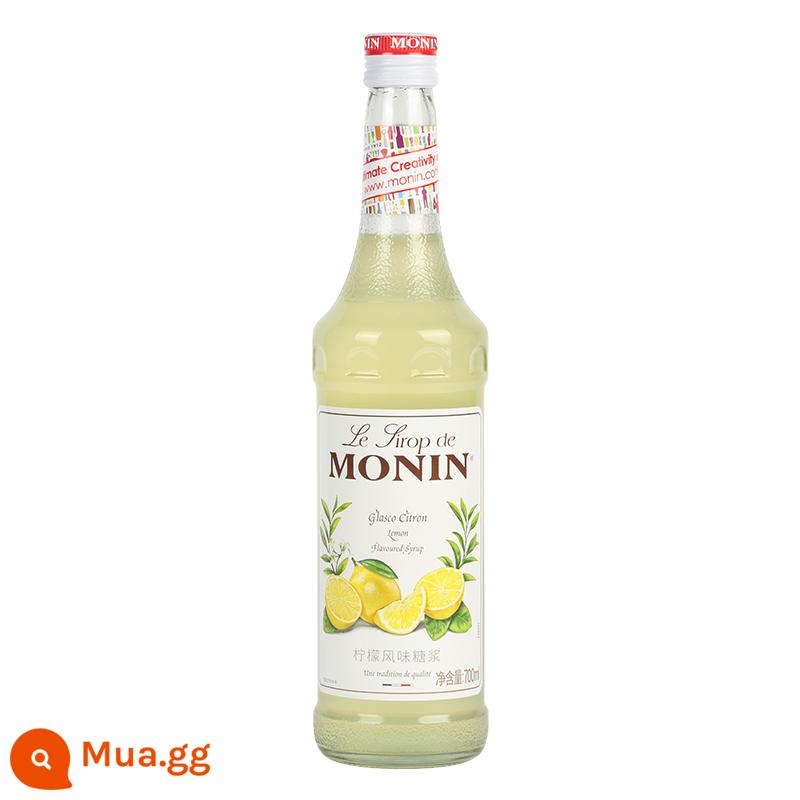 Xi-rô MONIN Hương Va ni Vỏ cam Bạc hà xanh Quế Táo Osmanthus Hạt phỉ Dừa Xi-rô hương Curacao xanh - hương chanh