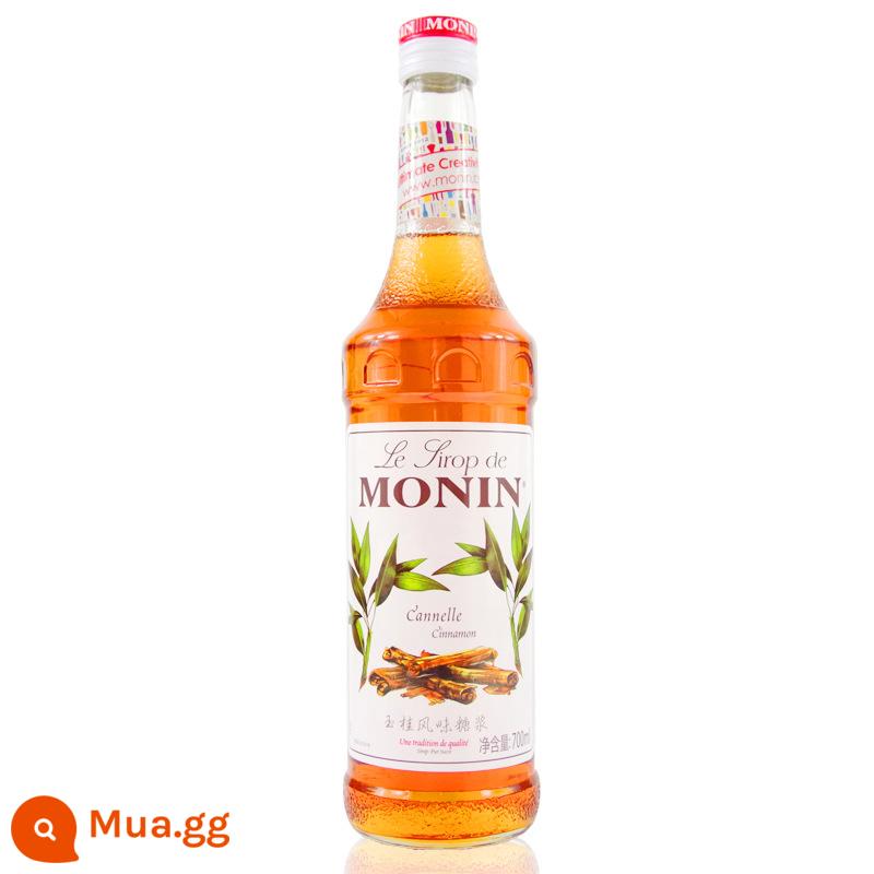 Xi-rô MONIN Hương Va ni Vỏ cam Bạc hà xanh Quế Táo Osmanthus Hạt phỉ Dừa Xi-rô hương Curacao xanh - hương quế