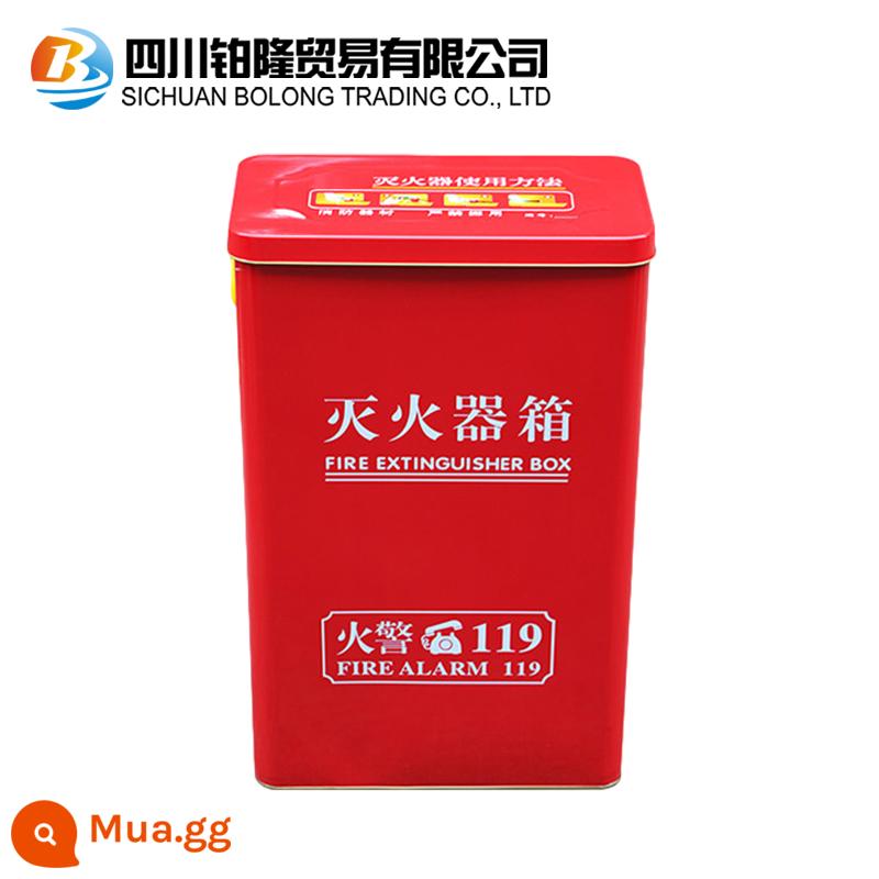 Cửa hàng bình chữa cháy hộ gia đình 4kg phù hợp với nhà xưởng bình bột khô xe xách tay 1/2/3/5/8kg thiết bị chữa cháy - Hộp bình chữa cháy đa năng 2-4kg đựng được 2 bình chữa cháy