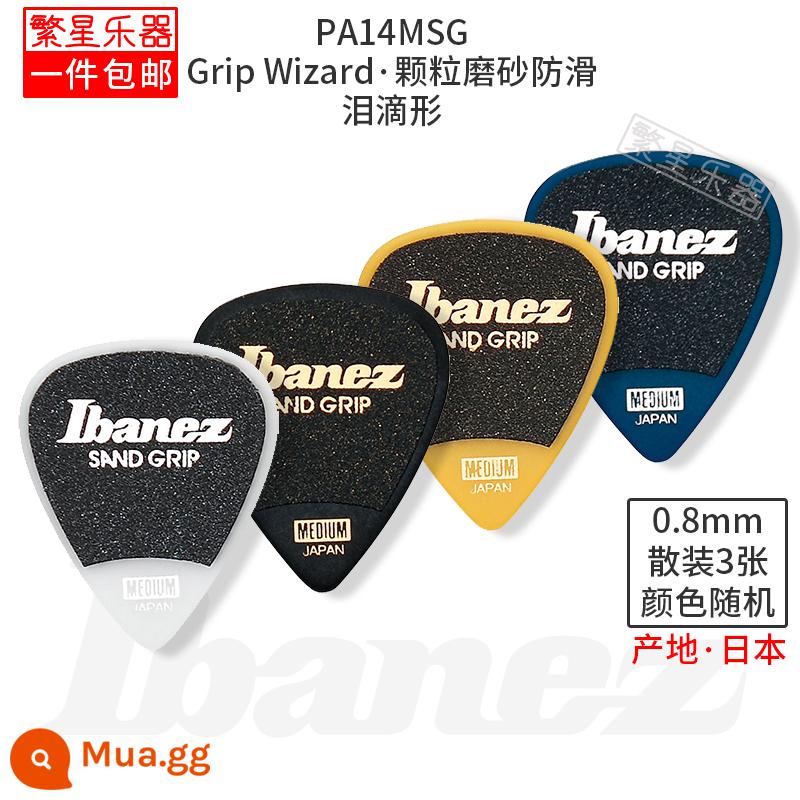 Đàn Guitar Điện Ibanez Nissan Pick PA16HSG Đàn Hồi Nhanh Mờ Chống Trơn Trượt Mềm Và Cứng Độ Dày Mỏng 0.8 - PA14MSG 0,8mm ba mảnh