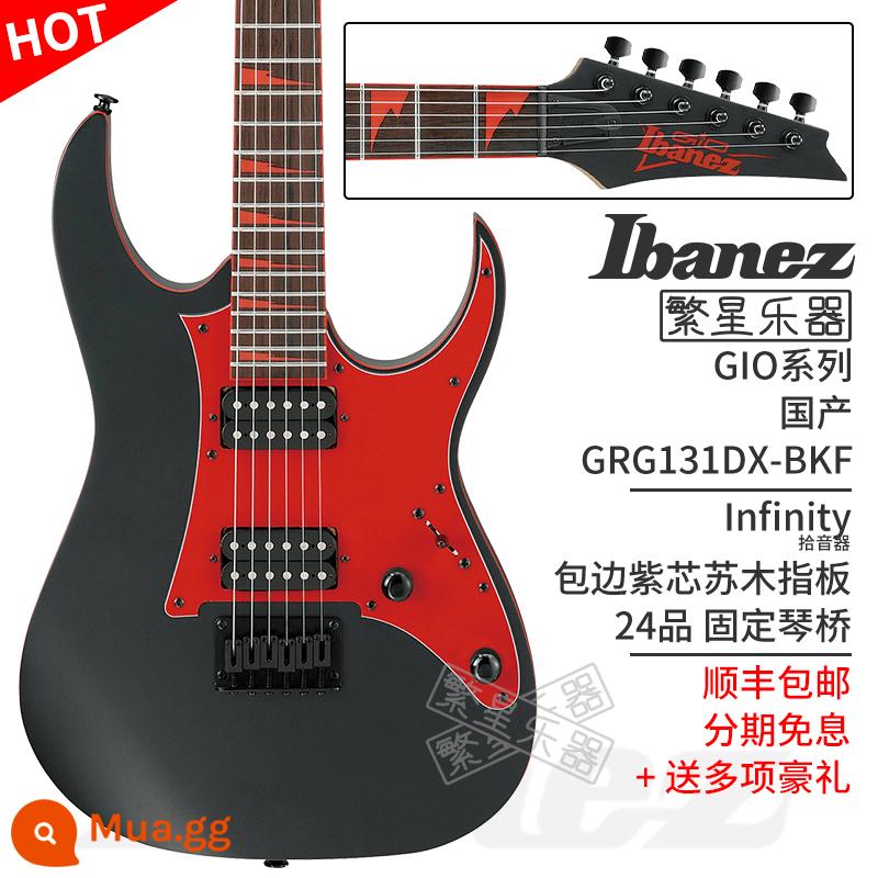 Ibanez Ibanna đàn guitar điện GRX40 GRG220PA GRG121SP GRGR221PA GRG131 - GRG131DX-BKF pickguard thân màu đỏ đen