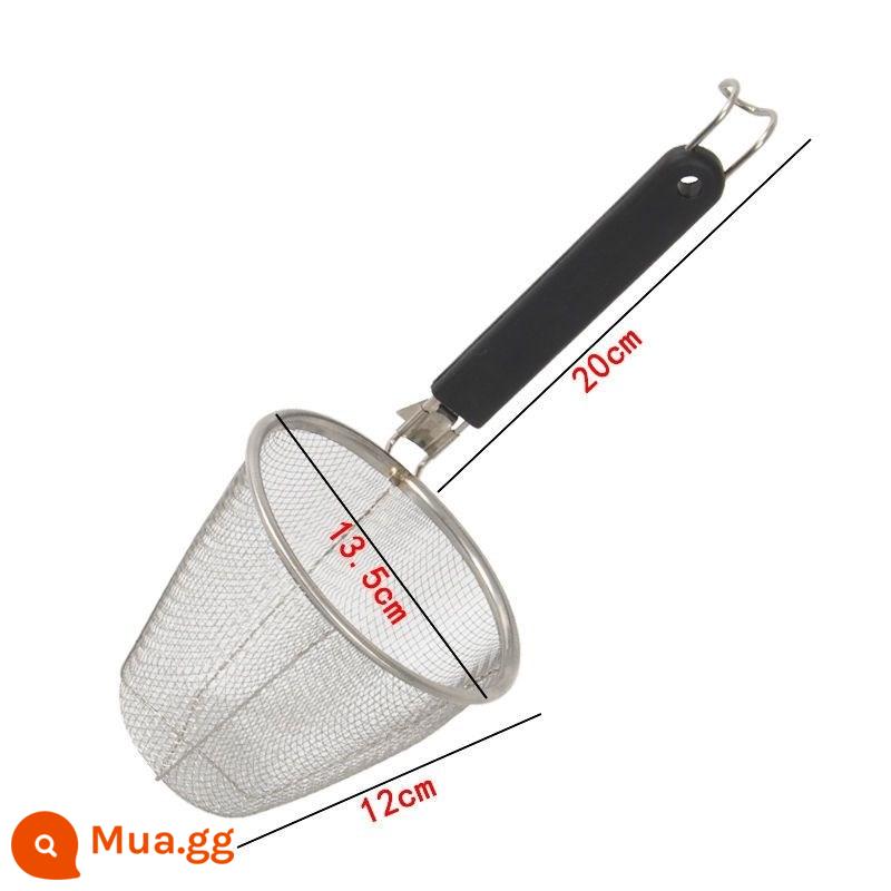 Nước chiên Fried Filter Frying Lưới khiêu dâm Duaron Fried Pot Bottom Net Net Thép không gỉ Phụ kiện Fryric Fry - Giỏ nấu mì-D19