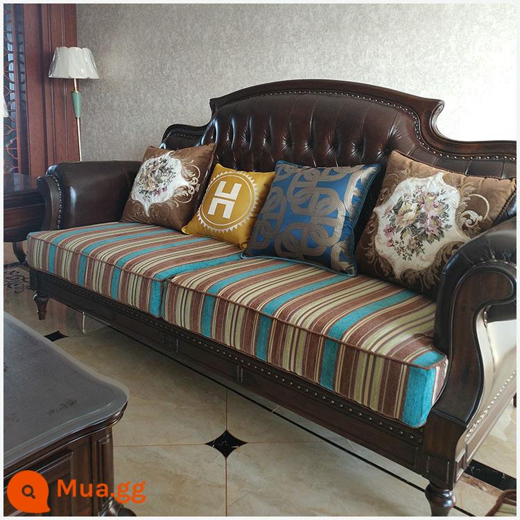 Mui xe sofa kiểu châu Âu Tất cả đều có bộ đệm ghế sofa Mỹ kết hợp - 17#