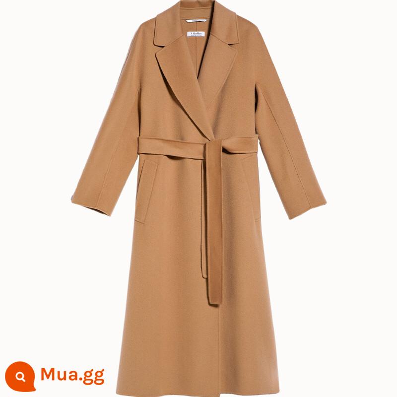 [Tuyển cuối mùa] Áo khoác len buộc dây hai mặt MaxMara nữ 9016123306& - Con lạc đà