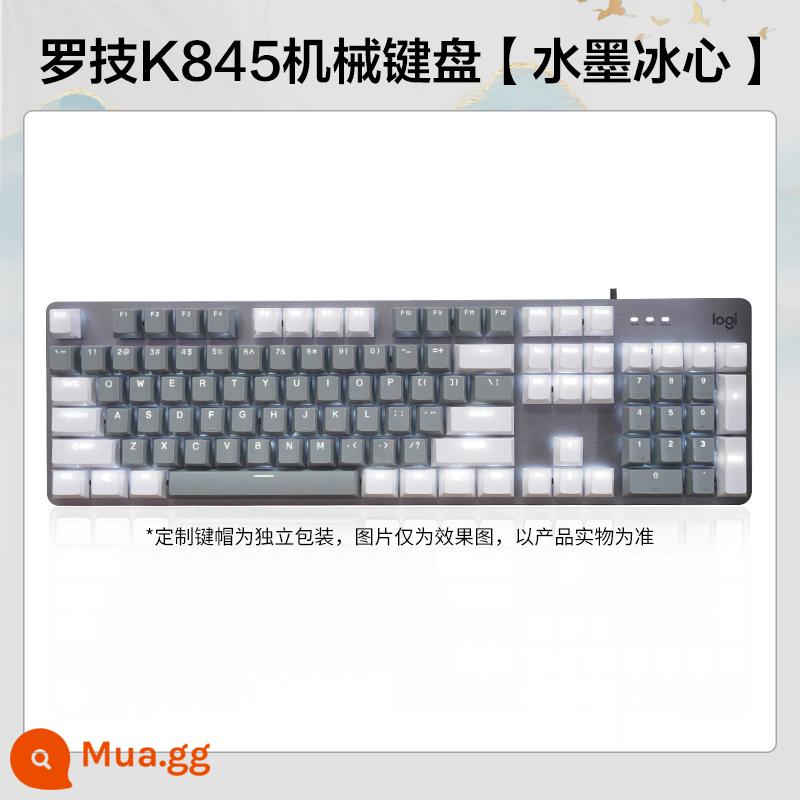 Logitech K845 Bàn Phím Cơ Có Dây Đèn Nền PBT/ABS Keycap Văn Phòng Chơi Game Trò Chơi Máy Tính Nữ 215 - Bàn phím cơ k845 TTC [ABS mực băng trái tim]