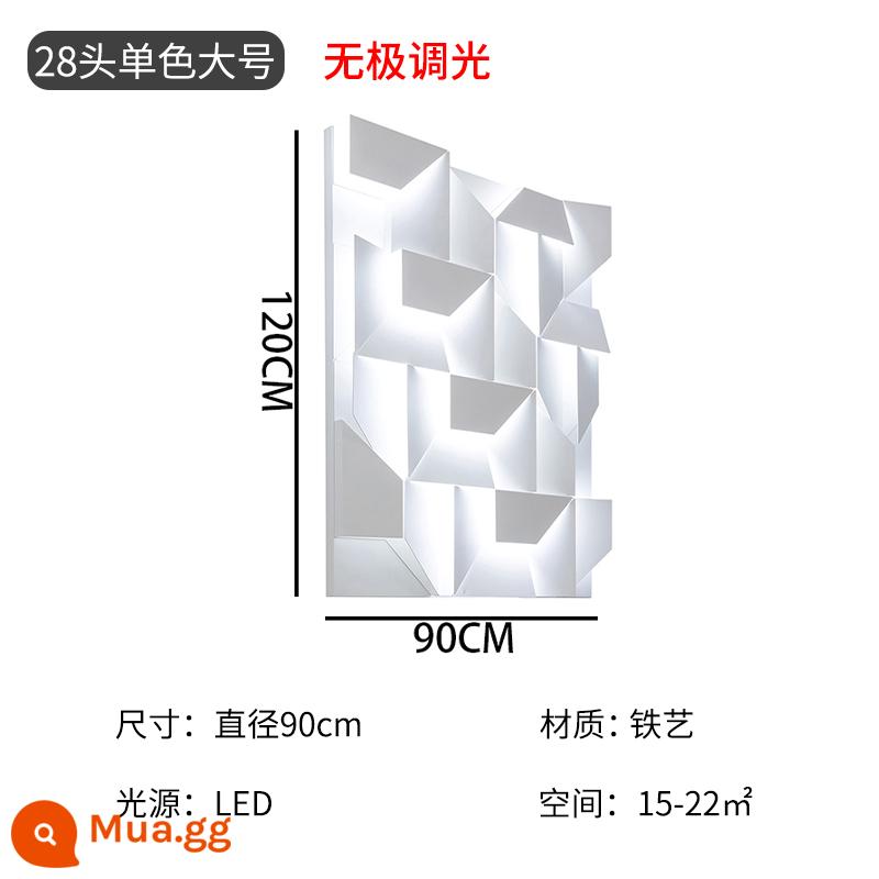 Nhà Thiết Kế Sáng Tạo Đèn Tường Phòng Khách Mẫu Phòng Ngủ Nền Tường Hành Lang Lối Đi Lối Vào Nghệ Thuật Trang Trí Tranh Đèn - 28 đầu điều chỉnh độ sáng vô cấp kích thước lớn D90*H120CM [loại nối dây]