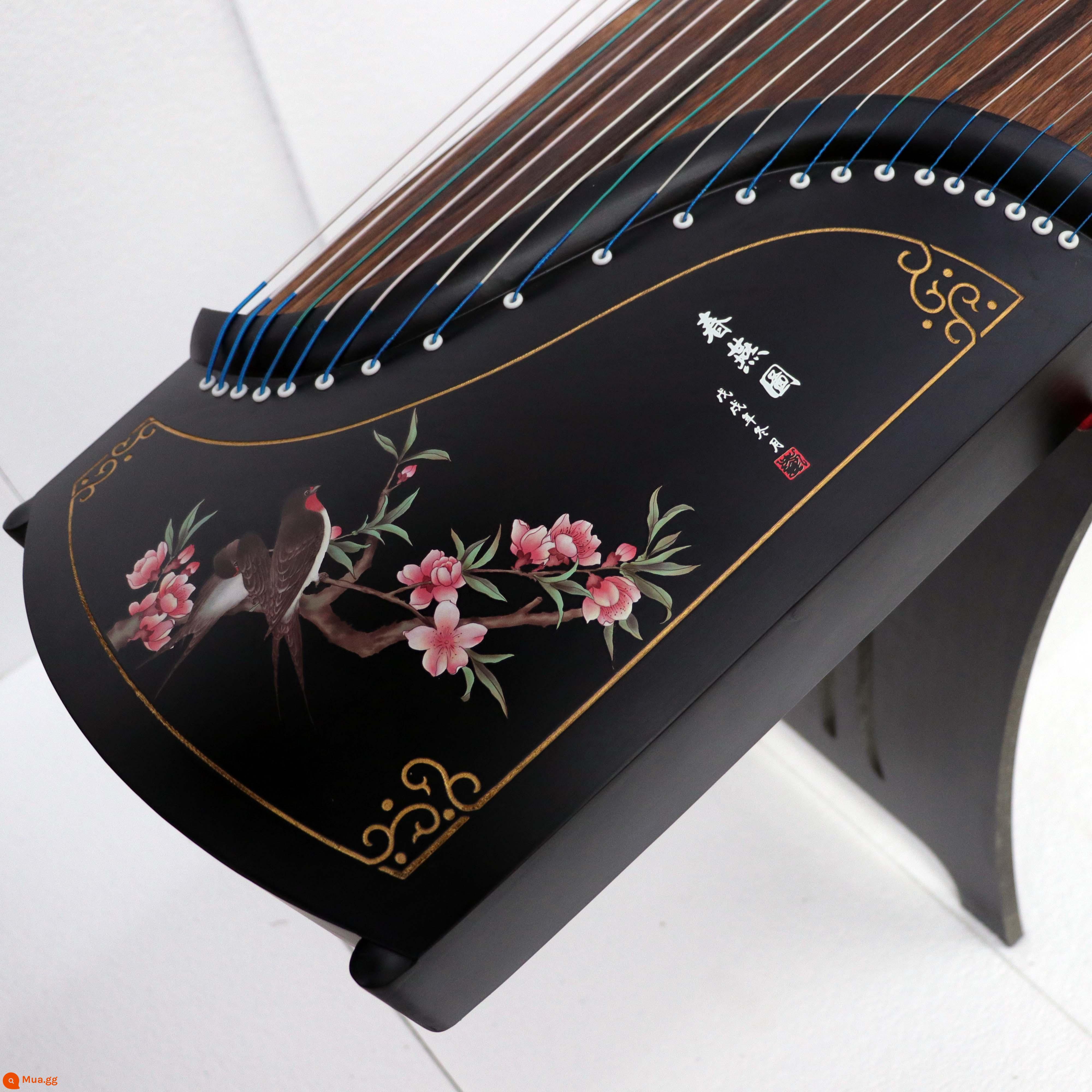 Đàn guzheng 163 mới dành cho người mới bắt đầu tham gia nhà sản xuất gỗ mun guzheng nhỏ cầm tay 125cm cấp thứ mười - 163cm Dương Xuân tháng ba