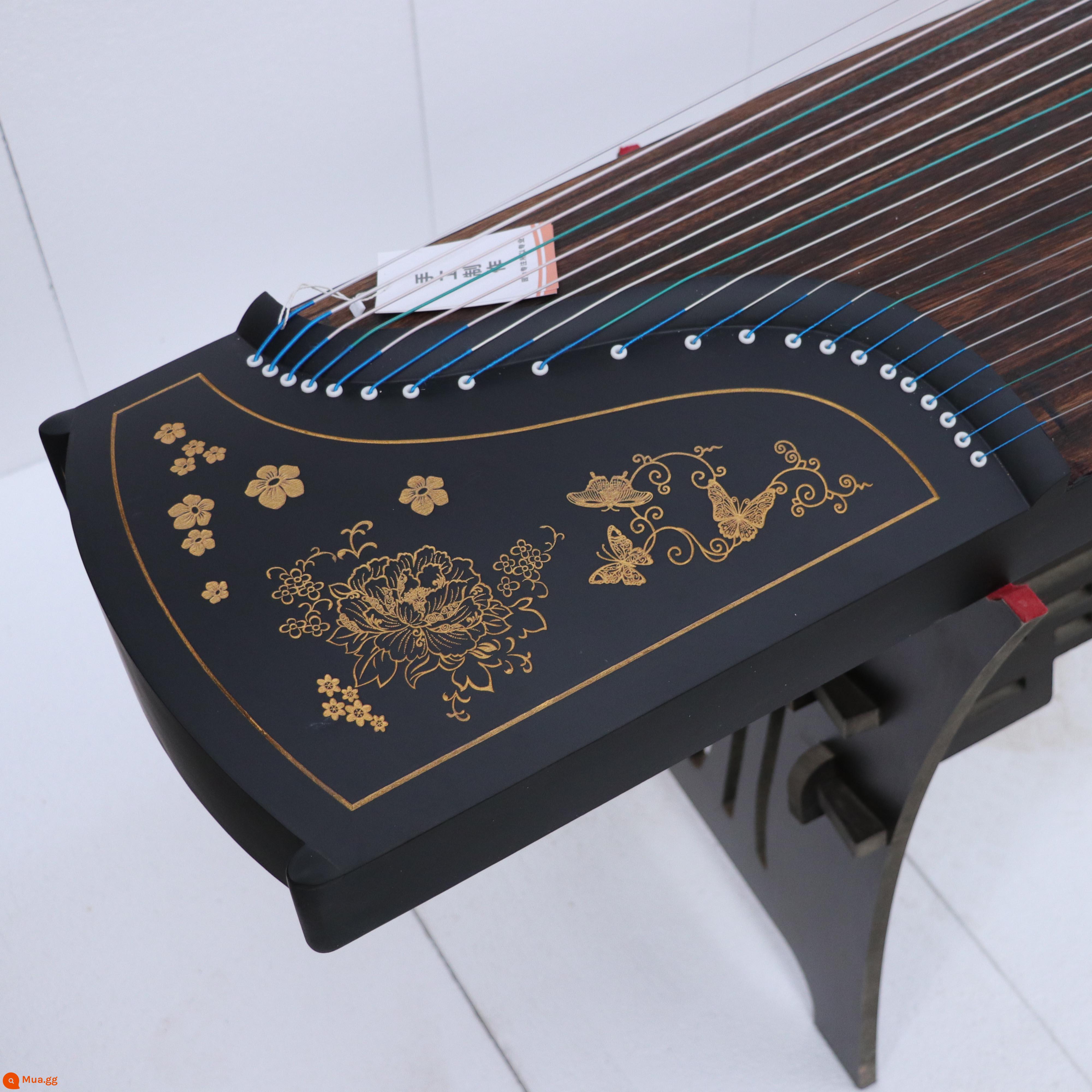 Đàn guzheng 163 mới dành cho người mới bắt đầu tham gia nhà sản xuất gỗ mun guzheng nhỏ cầm tay 125cm cấp thứ mười - 163cm Điệp Liên Hoa