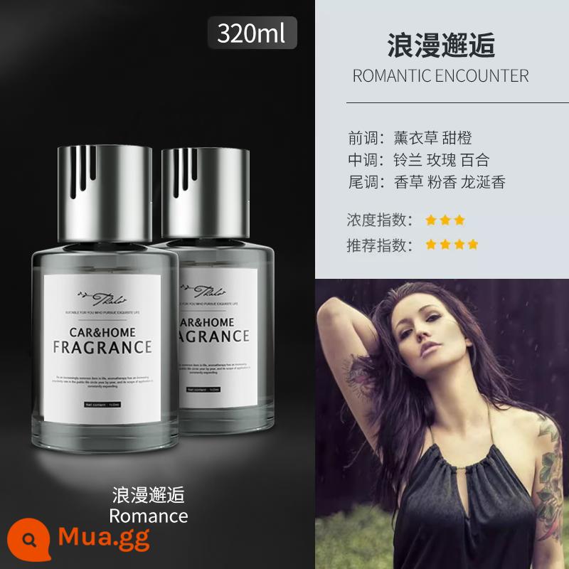 Nước hoa xe hơi Nước hoa xe hơi cao cấp Cologne dành cho nam Đặc biệt Hương thơm nhẹ lâu dài Trang trí Nước hoa xe hơi Khử mùi cho phụ nữ - Cuộc Gặp Gỡ Lãng Mạn [2 Chai, Dung tích lớn 320ml] Hương Thơm Lâu Dài丨Khử Mùi