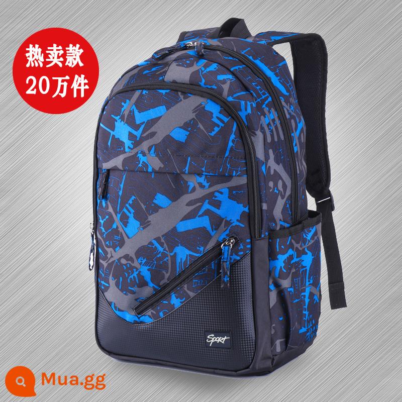 Trường trung học cơ sở Trường học sinh học sinh học Storship Study Bag Bag Bag Bag Bag Bag Bay, Backpack Học sinh tiểu học Dirty và Dirty Backpack Ins Cool Graff - 1106 in giỏ màu