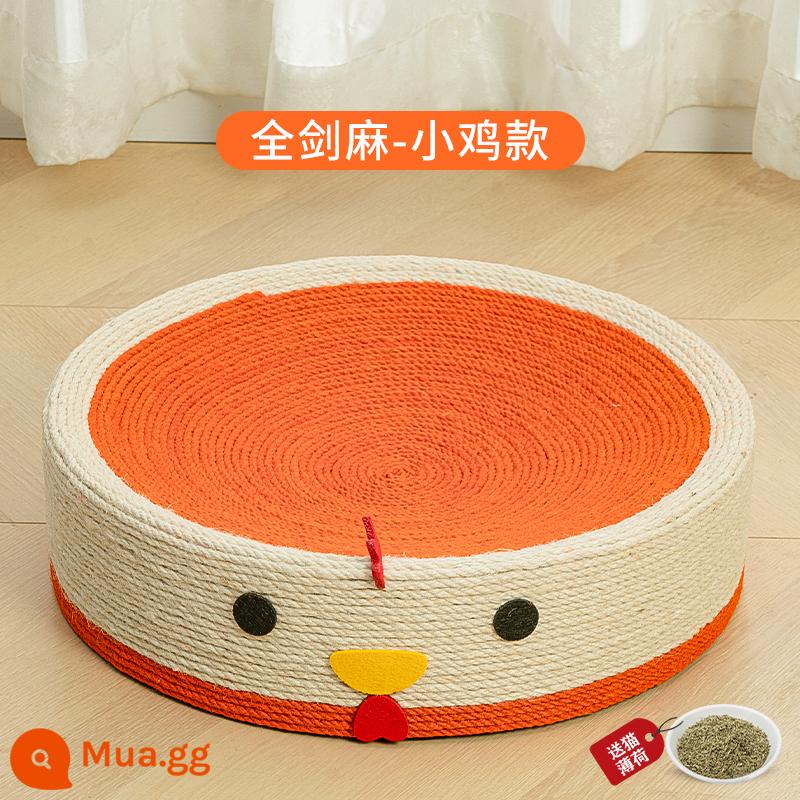 Snow Mountain Star Salu Cat Scratch Board Cat Litter Một lưu vực cào mèo tròn Chống trầy xước, chống mài mòn và đồ chơi cho mèo không gàu - Đầy đủ sợi sisal, không có vụn - kiểu gà [chống trầy xước và chống mài mòn] Bộ sưu tập và mua hàng sẽ mang lại cho bạn catnip