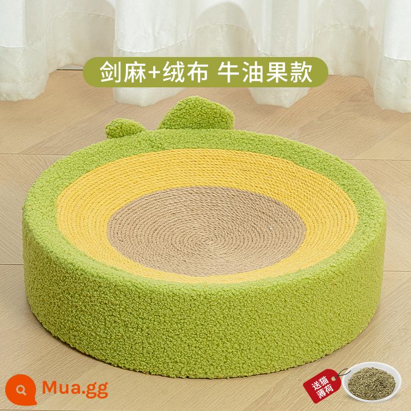 Snow Mountain Star Sisal mèo cào ban chịu mài mòn chống xước lưu vực mèo cào không làm rơi vụn cát vệ sinh cho mèo tích hợp đồ chơi mèo cào tổ mài vuốt - Salu không bong tróc chip - Bơ [chống trầy xước và chống mài mòn] Bộ sưu tập và mua hàng sẽ mang lại cho bạn catnip